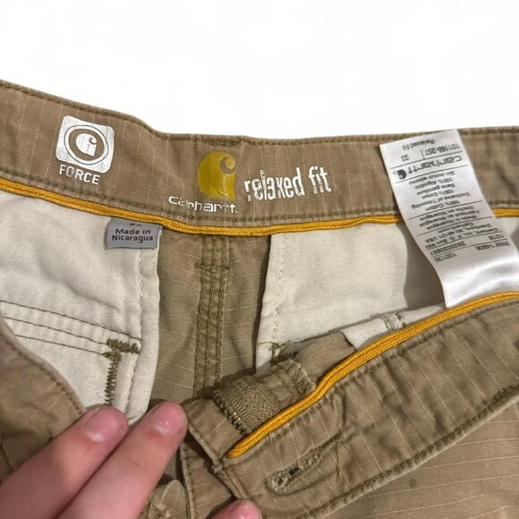 Tan Carhartt cargo shorts - Picture 3 of 4